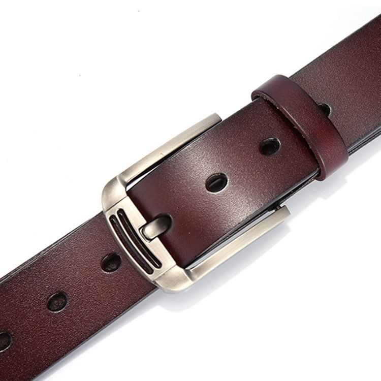 Cinto Casual De Couro Masculino