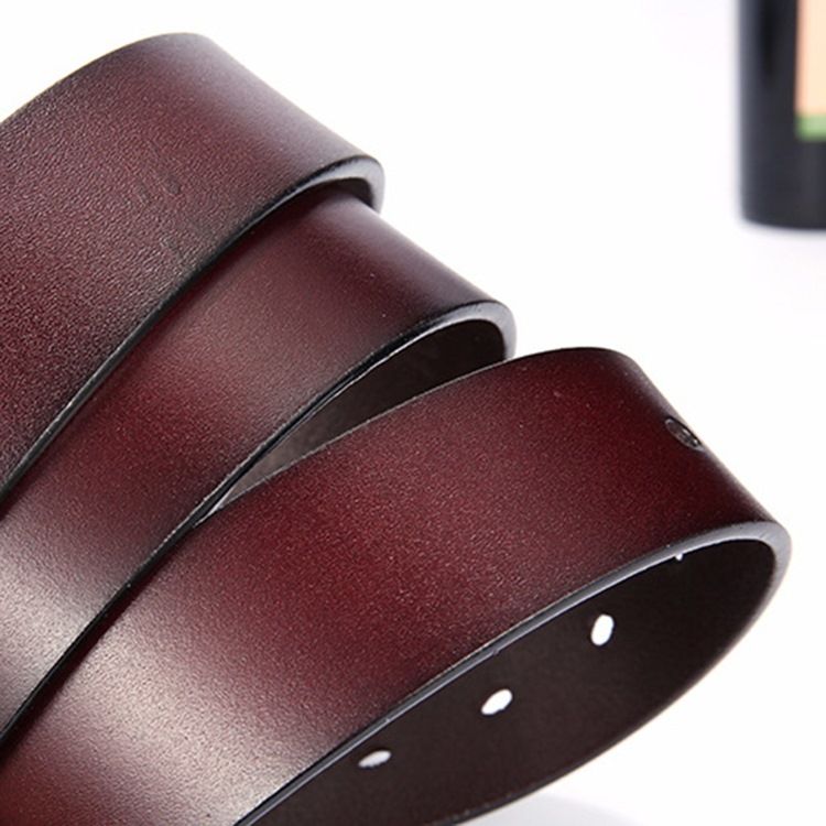 Cinto Casual De Couro Masculino