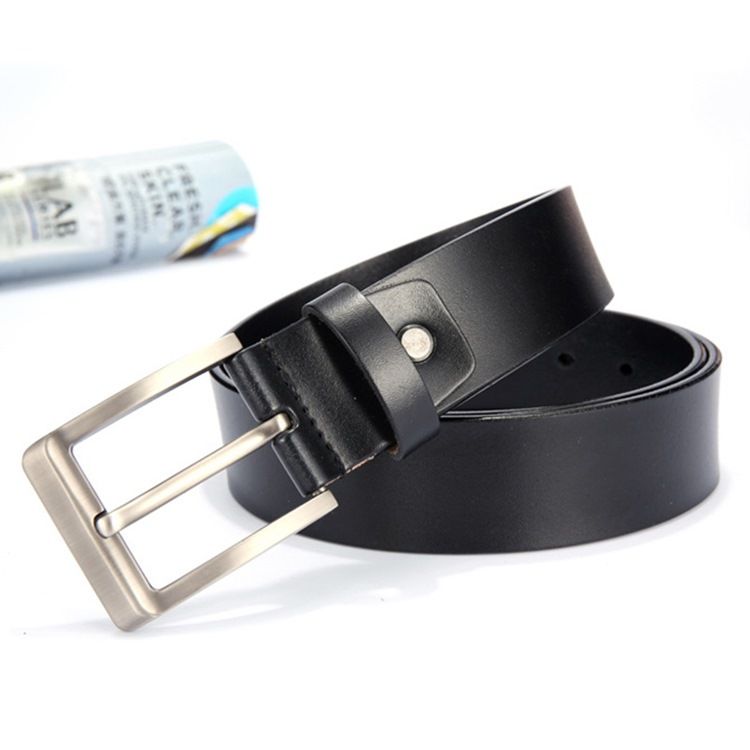 Cinto Casual Masculino Com Fivela De Couro