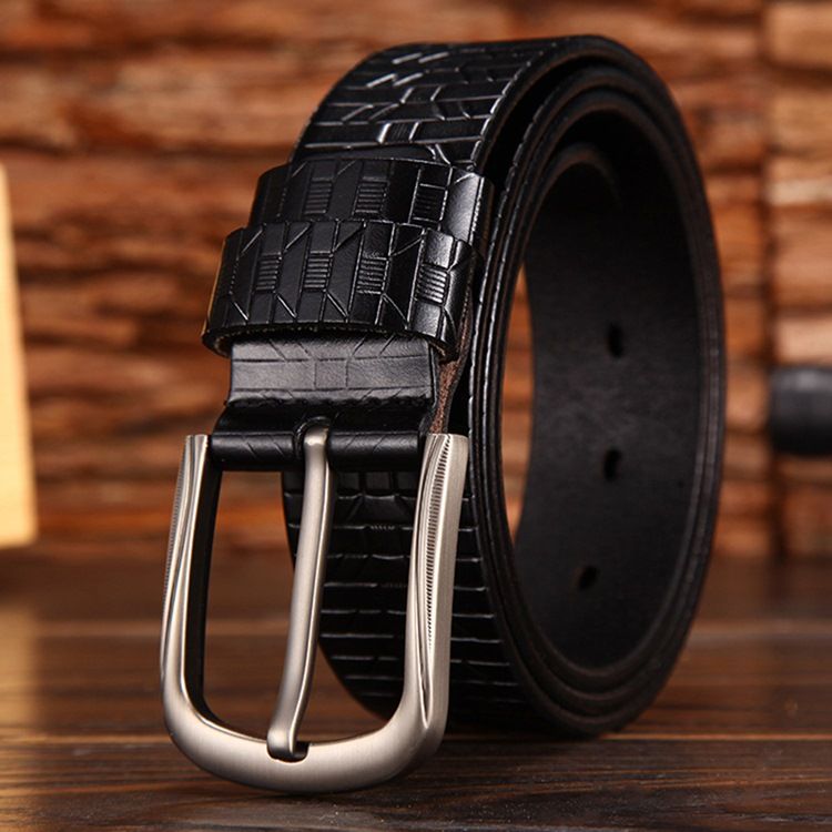Cinto De Couro De Design Para Homens