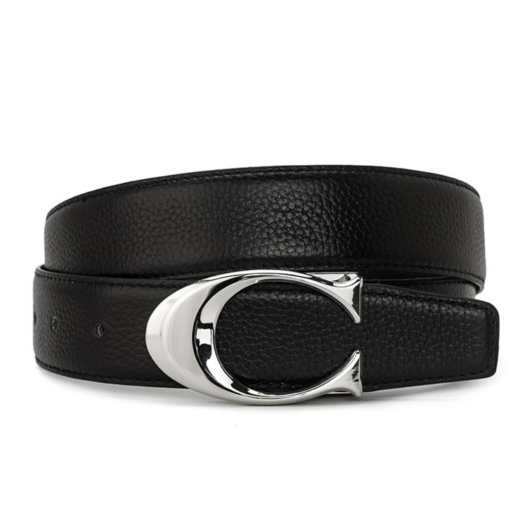 Cinto De Couro De Dupla Face Superior Masculino