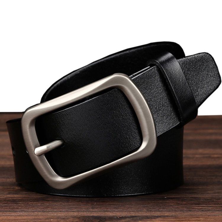 Cinto De Couro De Topo Para Homem