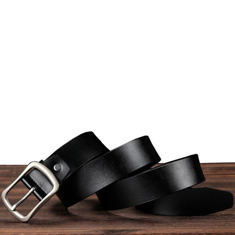 Cinto De Couro De Topo Para Homem