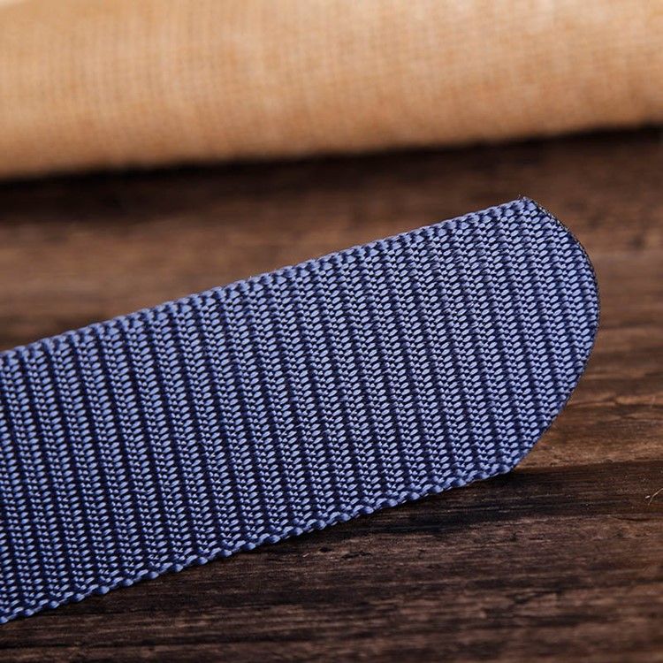 Cinto De Lona Casual Liso Masculino
