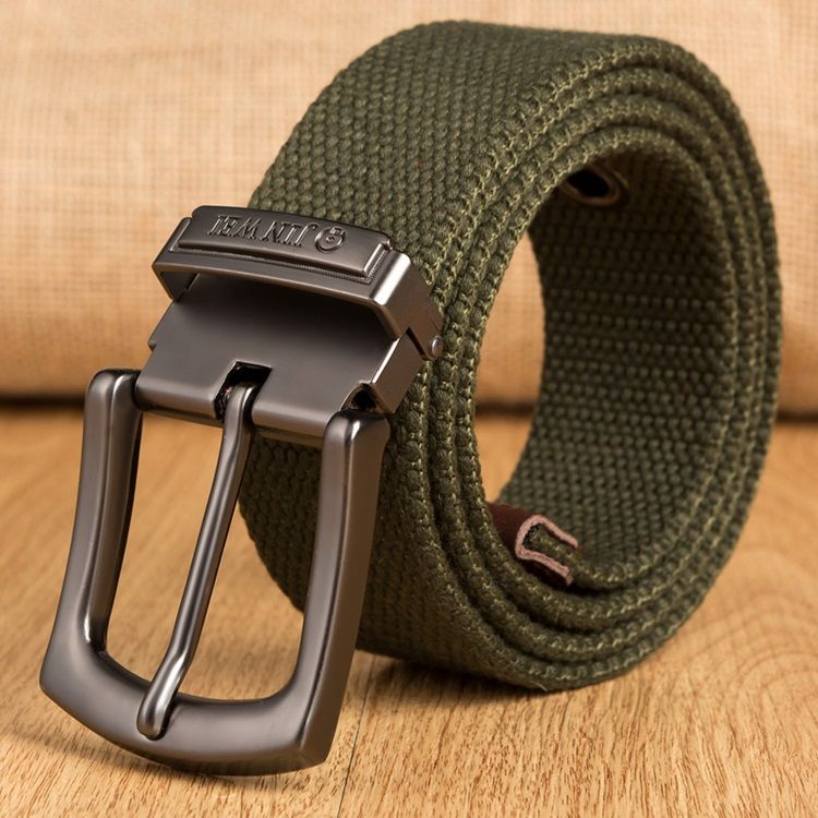 Cinto Masculino Com Fivela De Alfinete Em Tecido