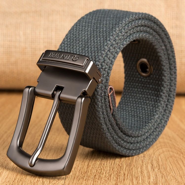 Cinto Masculino Com Fivela De Alfinete Em Tecido