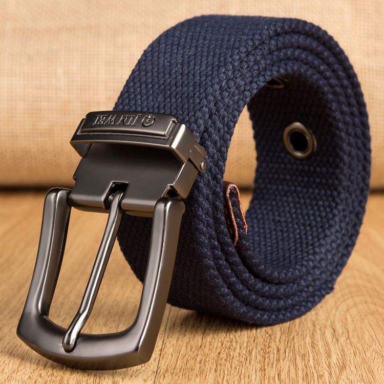 Cinto Masculino Com Fivela De Alfinete Em Tecido