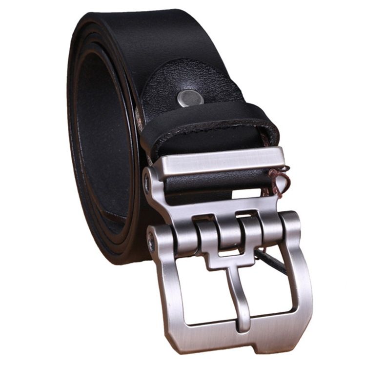 Cinto Masculino De Couro De Couro Vintage