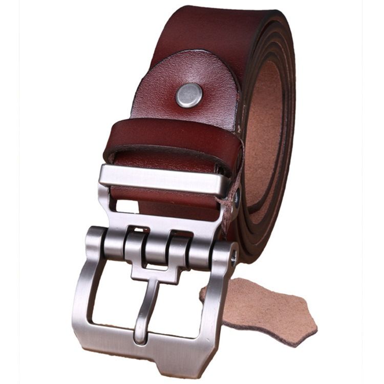 Cinto Masculino De Couro De Couro Vintage