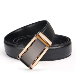 Cinto Moda Masculina Com Fivela Automática De Couro