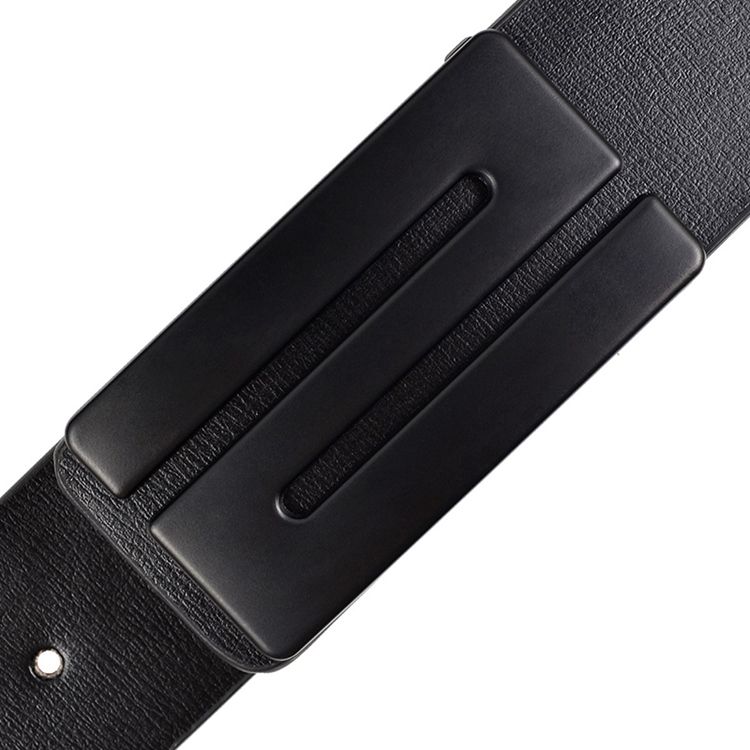 Fivela Masculina De Couro Casual