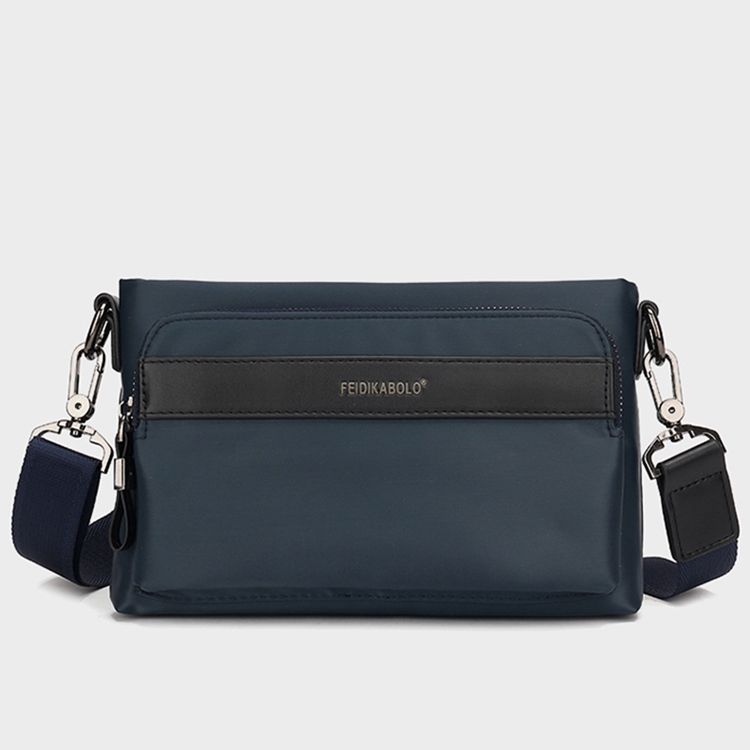 Bolsa Masculina Casual Xadrez Patchwork