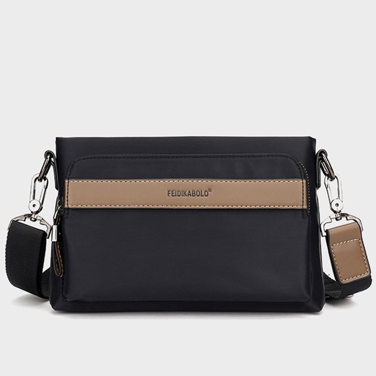 Bolsa Masculina Casual Xadrez Patchwork