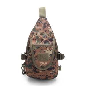 Bolsa De Ombro Oxford Bolsas Tipo Sling Camuflagem Unissex