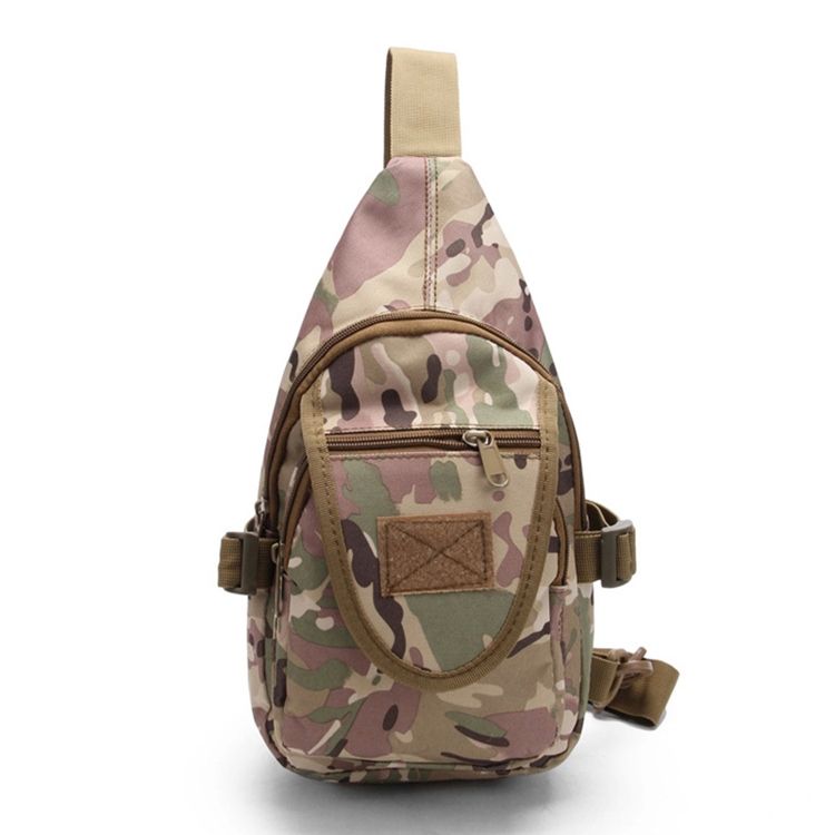 Bolsa De Ombro Oxford Bolsas Tipo Sling Camuflagem Unissex