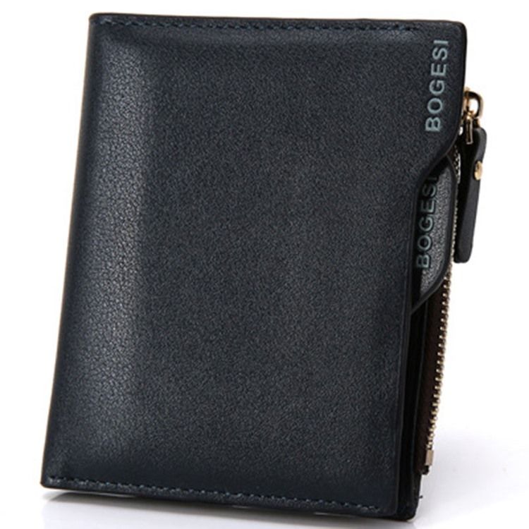 Carteira Masculina Com Zíper Curto