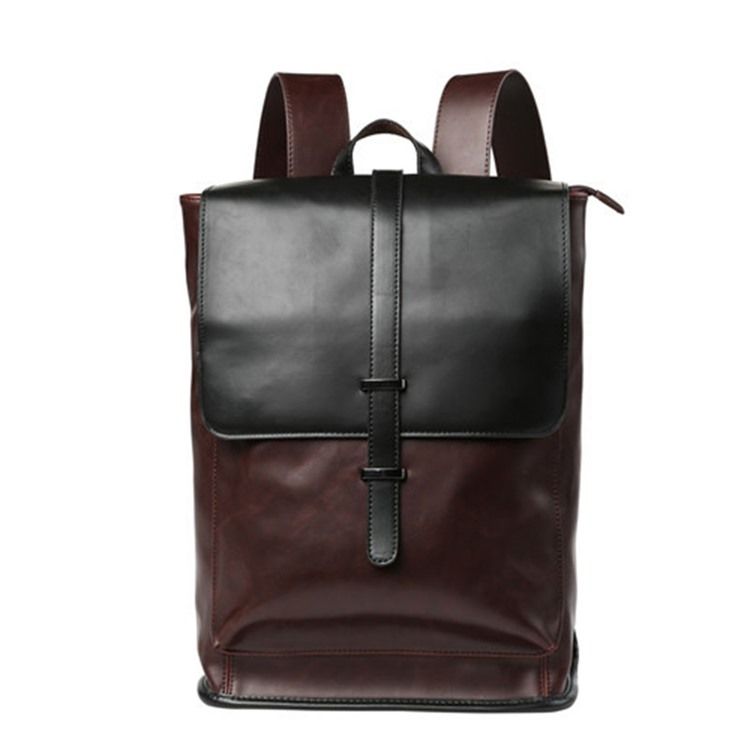 Mochilas Estilo Moderno Em Bloco De Cores Pu