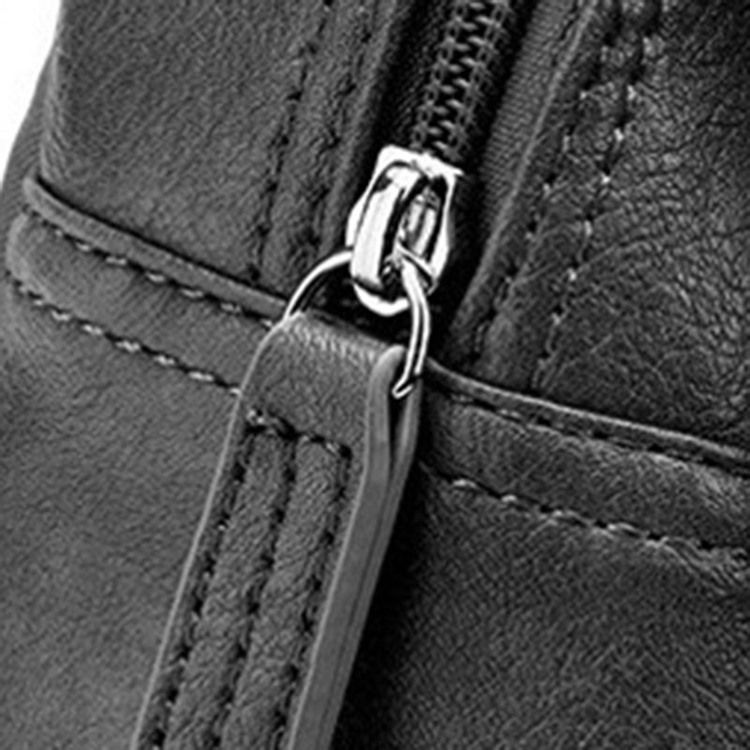Mochilas Pretas Simples Decoradas Com Cinto Em Pu