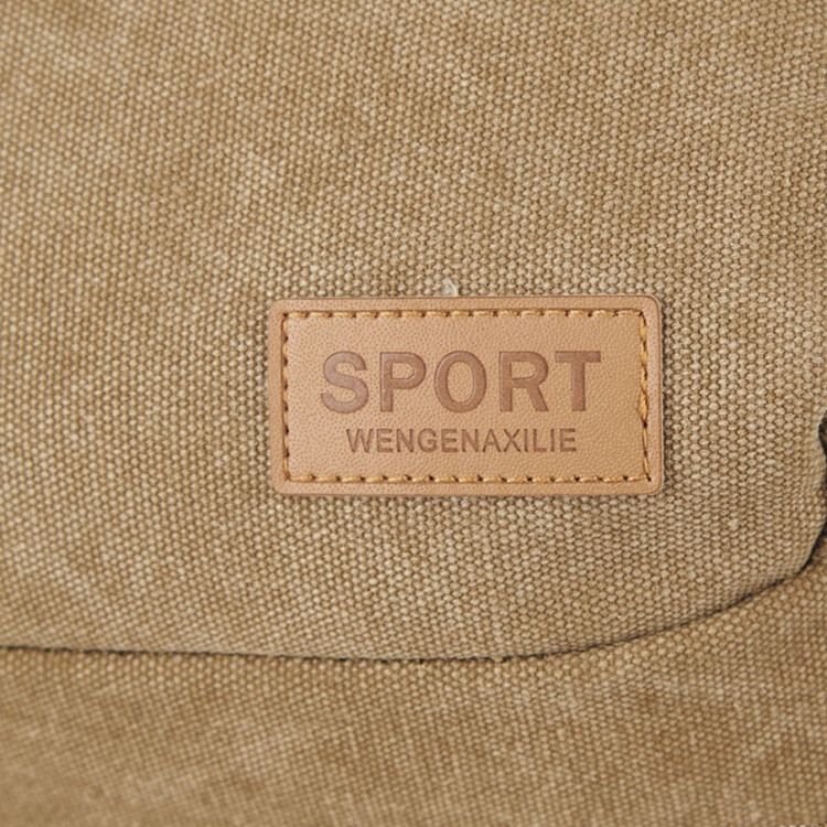 Pacote De Cintura Masculina De Lona Casual