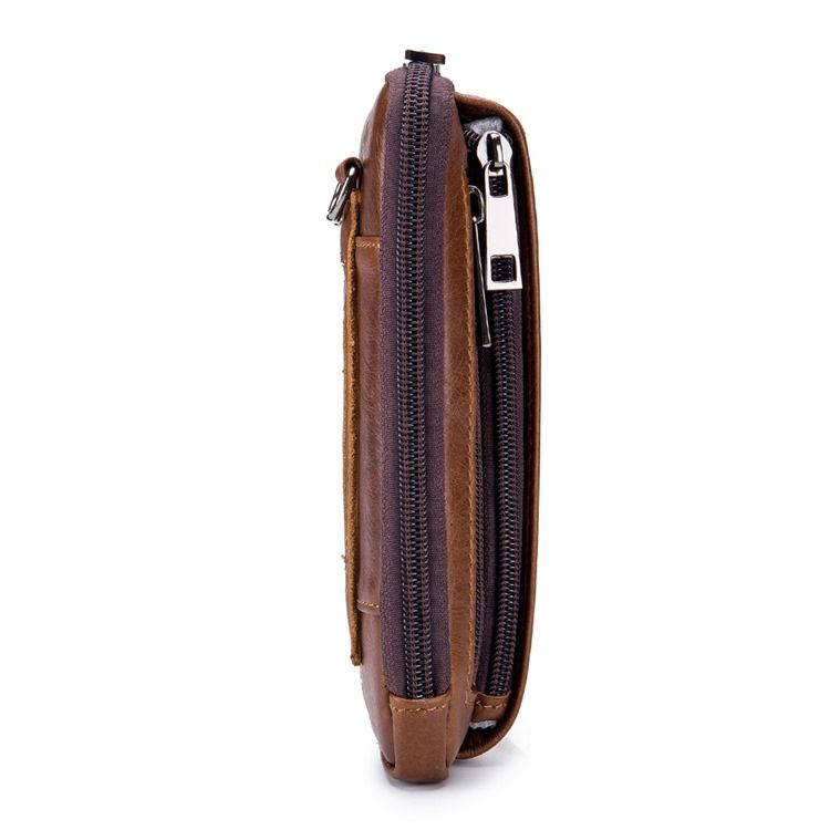 Sacos De Cintura De Couro Europeus Masculinos