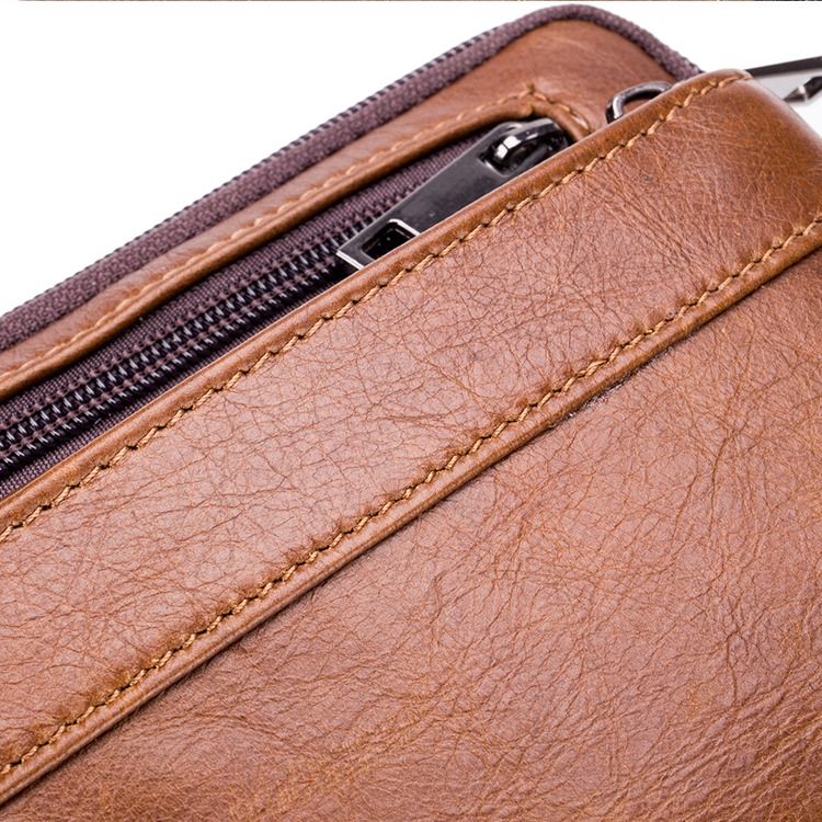 Sacos De Cintura De Couro Europeus Masculinos