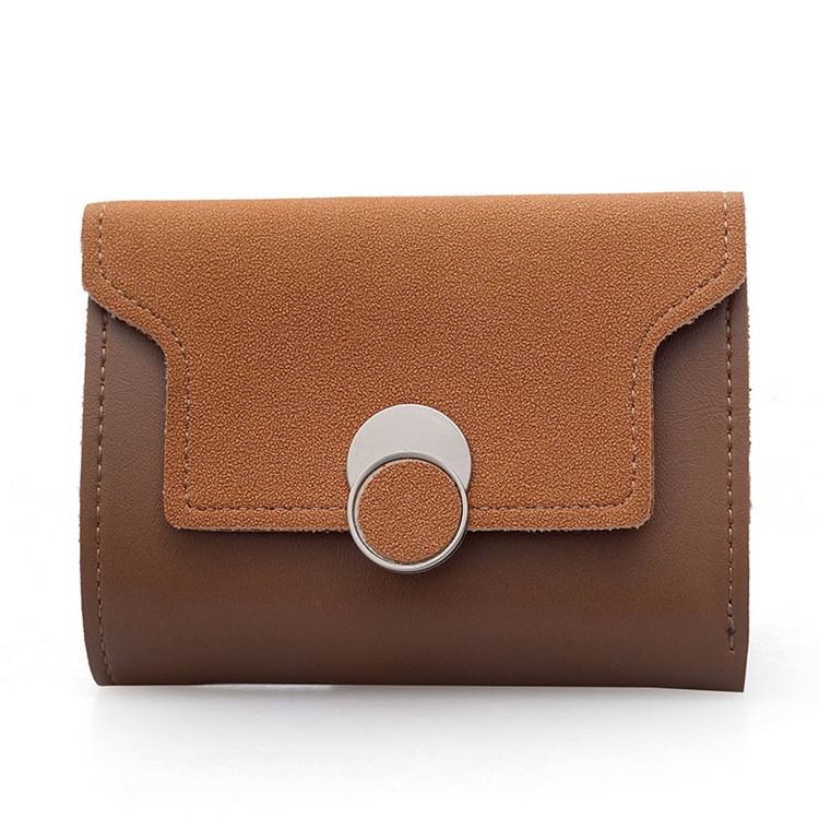 Carteira Feminina Casual Bloco De Cores