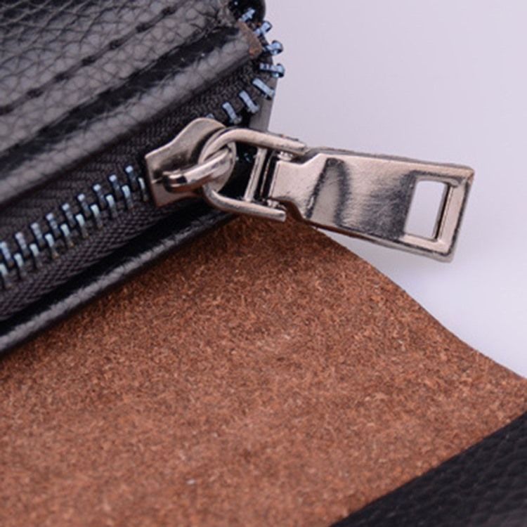 Carteira Masculina Casual Multifuncional Com Zíper