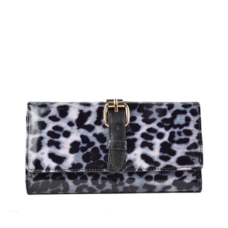 Carteira Mulher Padrão Leopardo
