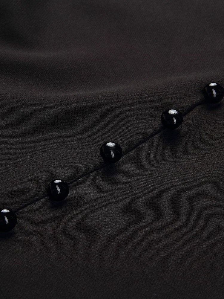 Pulôver Feminino Com Gola Em V Com Cinto Médio Na Panturrilha Vestido Regular