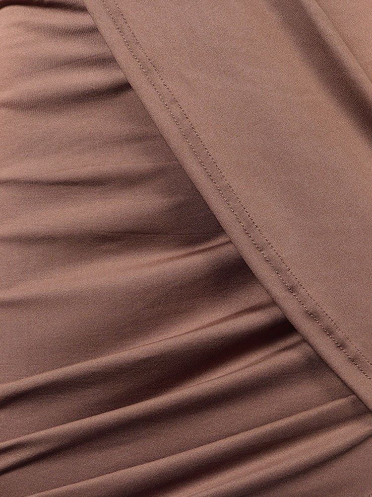 Vestido Bodycon Feminino Assimétrico