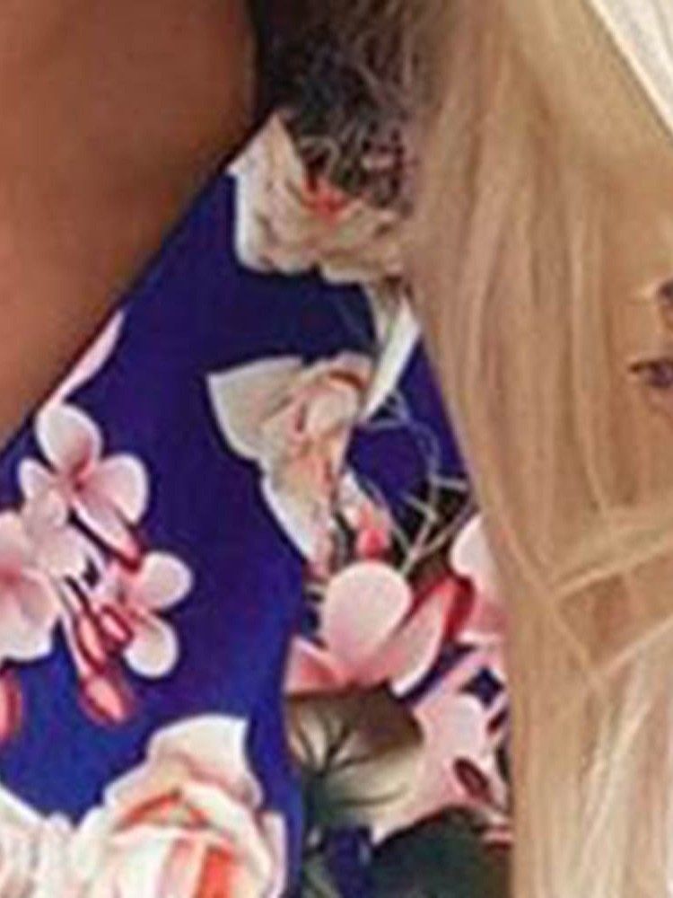 Vestido Feminino De Manga Comprida Estampado Com Decote Em V Pulôver Bodycon
