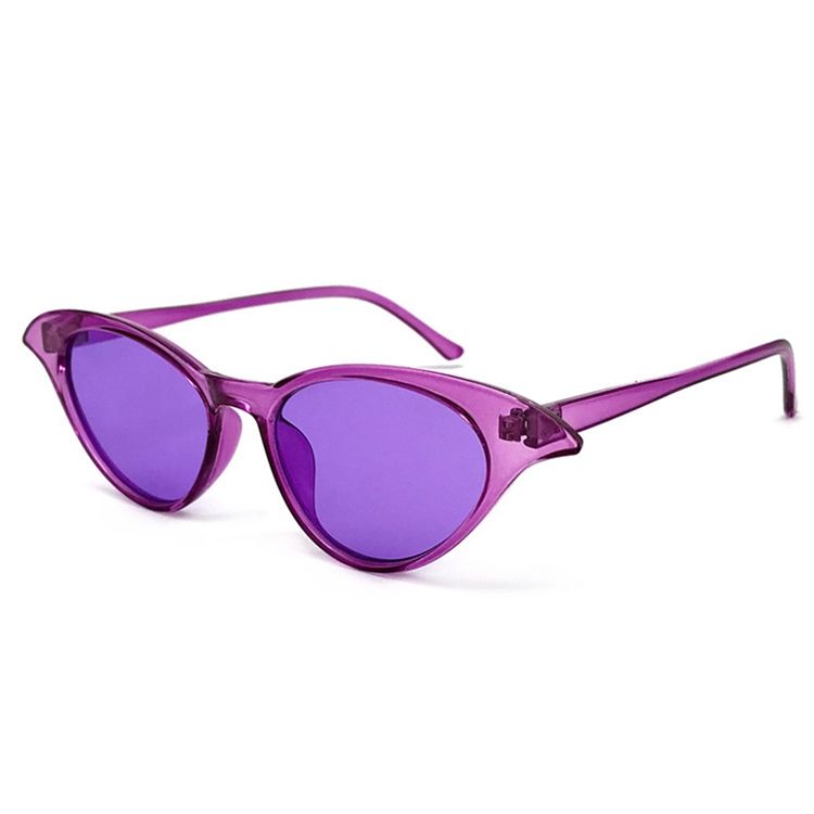 2018 Top Moda Olho De Gato Mulher Óculos De Sol Liso Luxo Uv400
