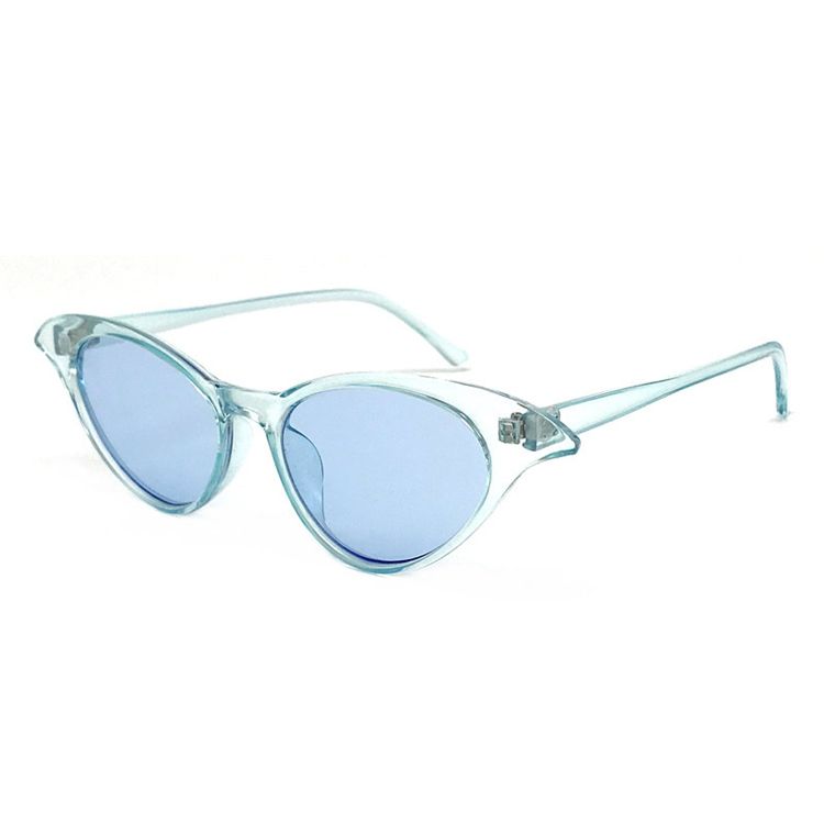 2018 Top Moda Olho De Gato Mulher Óculos De Sol Liso Luxo Uv400