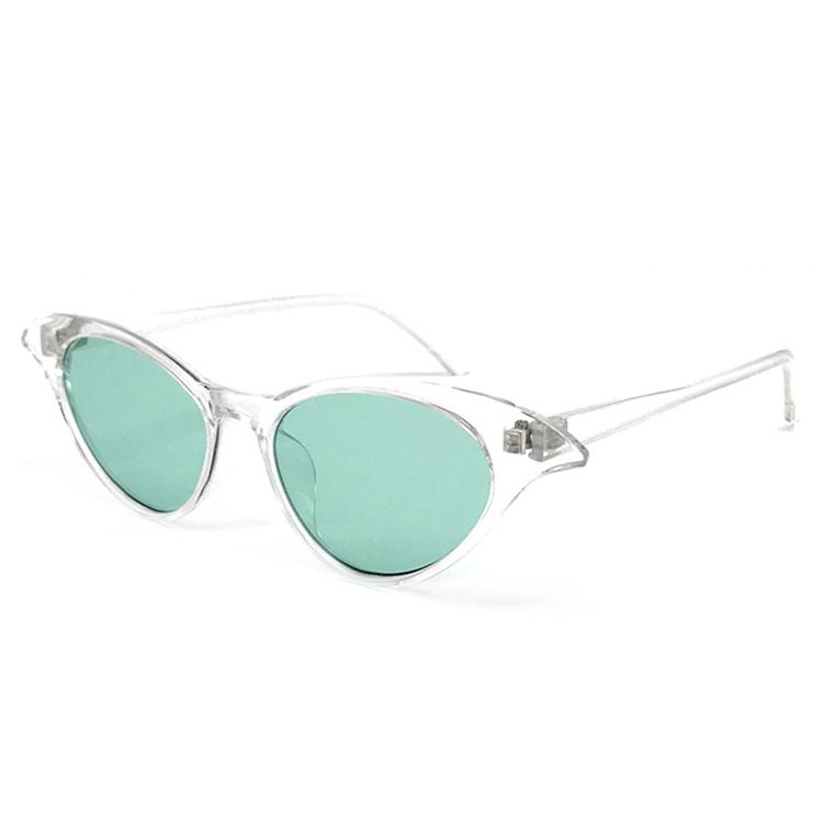 2018 Top Moda Olho De Gato Mulher Óculos De Sol Liso Luxo Uv400