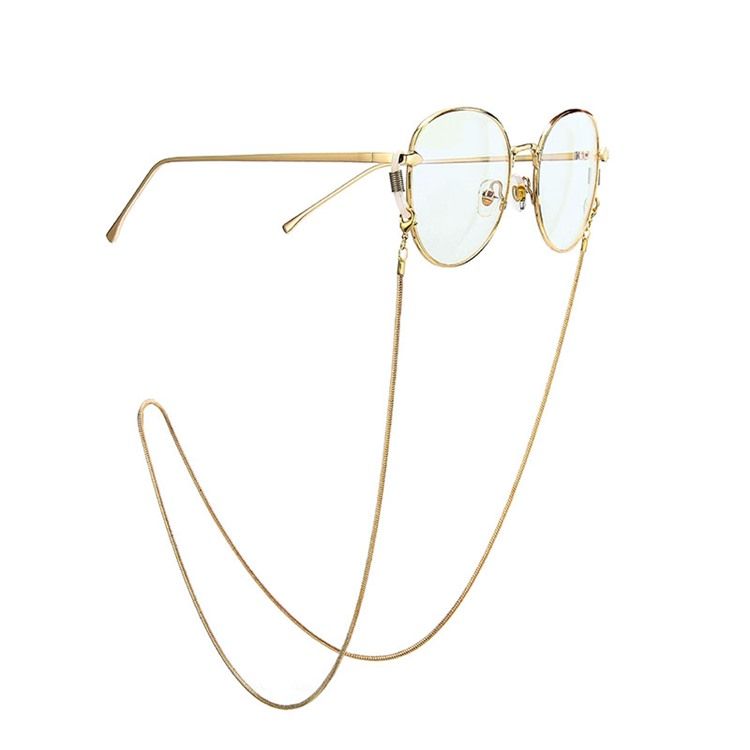 Corrente De Óculos De Sol Feminino Dourado