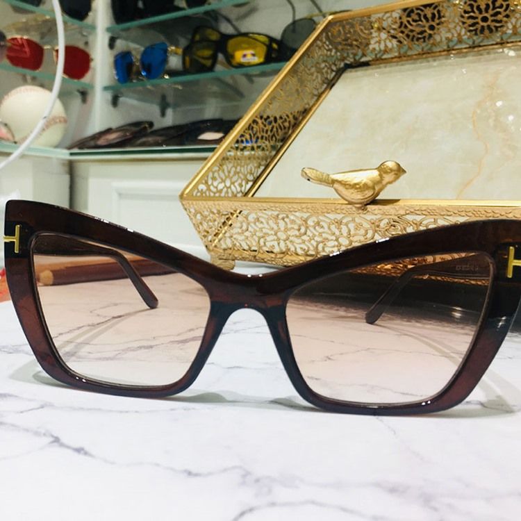 Óculos De Sol Cat Eye Da Moda Feminina