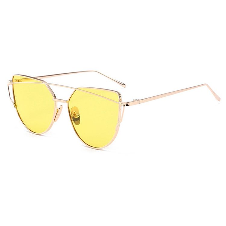 Óculos De Sol Faishon Retro Cat Eye Feminino