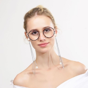 Óculos De Sol Feminino Pêra Correntes De Óculos
