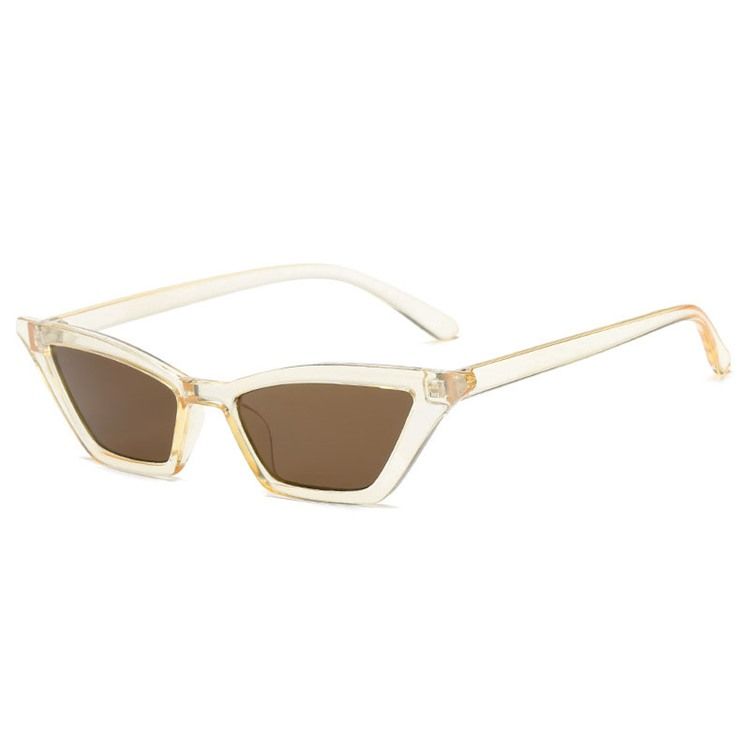 Óculos De Sol Feminino De Poli Carbonato Cat Eye
