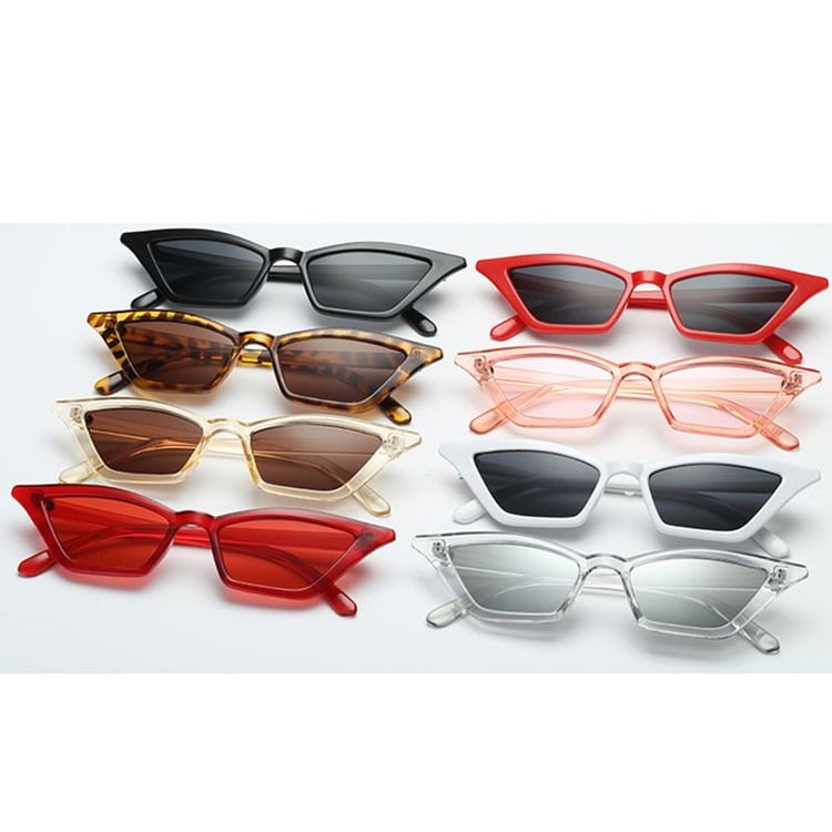 Óculos De Sol Feminino De Poli Carbonato Cat Eye