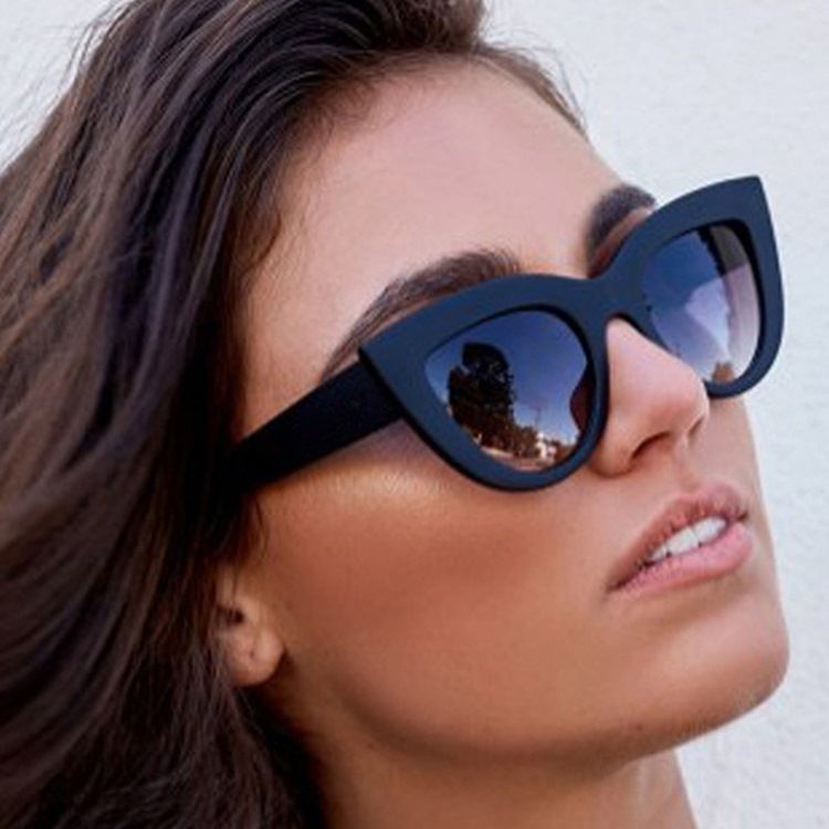 Óculos De Sol Femininos Cat Eye Resin Fashion