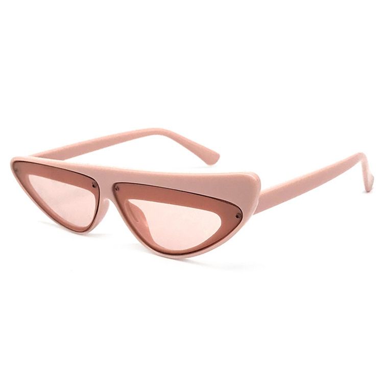 Óculos De Sol Femininos Personalizados Da Moda Triangular Para O Verão Ao Ar Livre Uv400