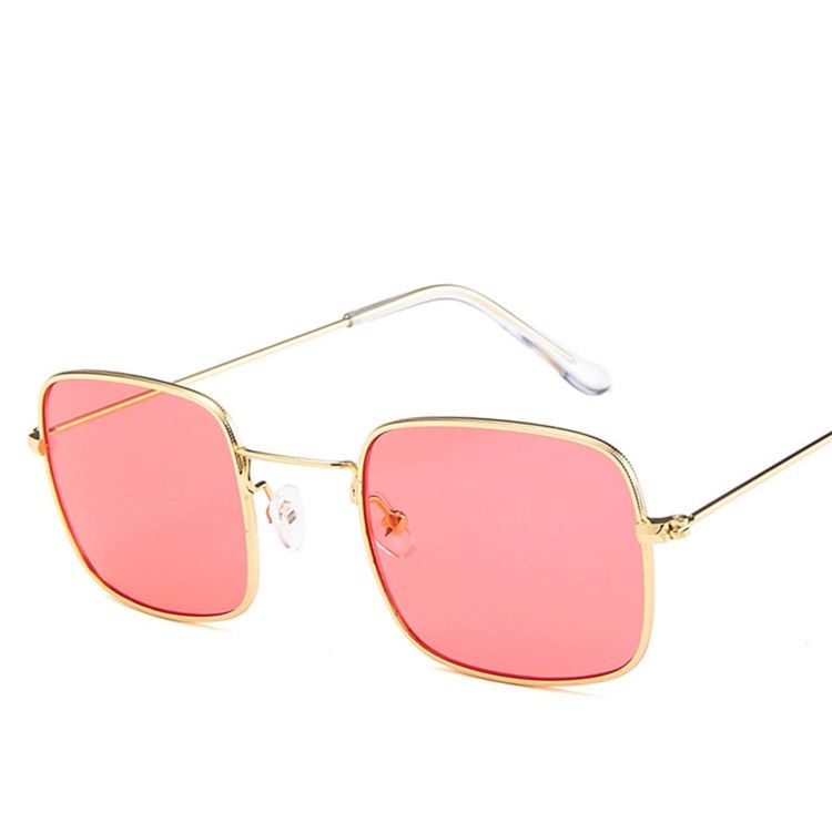 Óculos De Sol Laranja Retrô Feminino