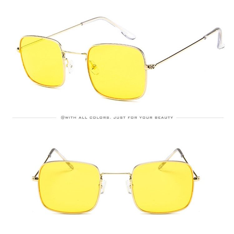 Óculos De Sol Laranja Retrô Feminino