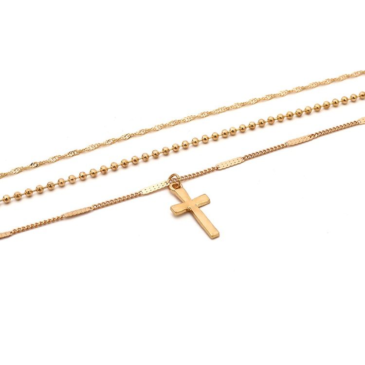 Colar Cross Charm
