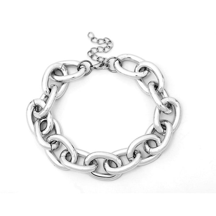 Colar Feminino Simples De Liga