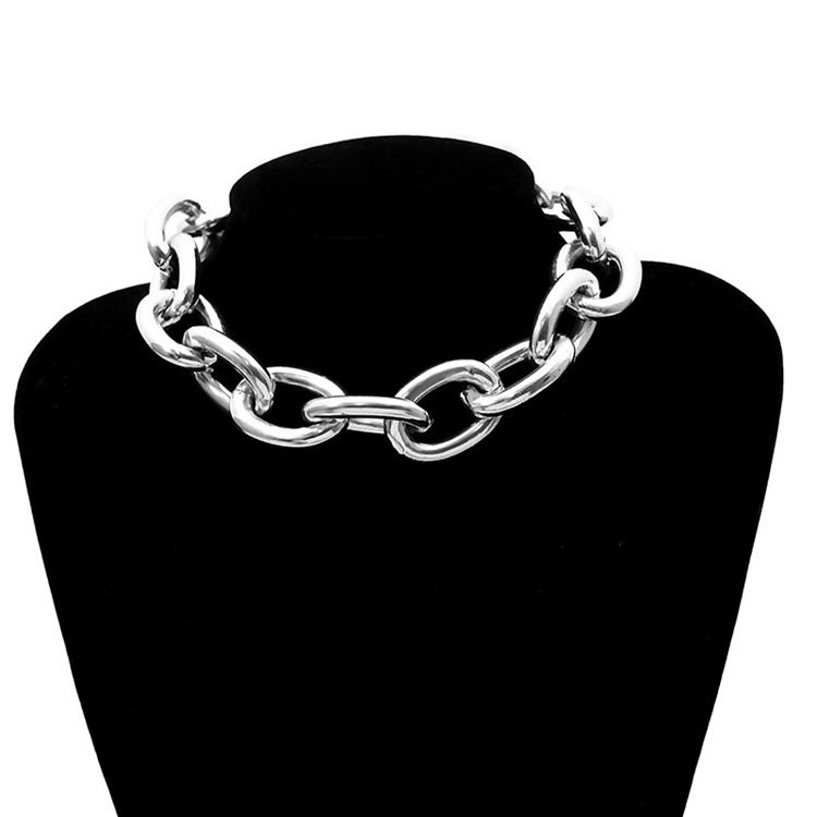 Colar Feminino Simples De Liga