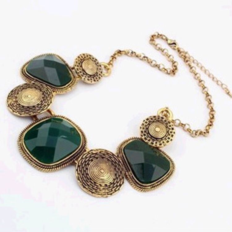 Colar Retro Gems Charm