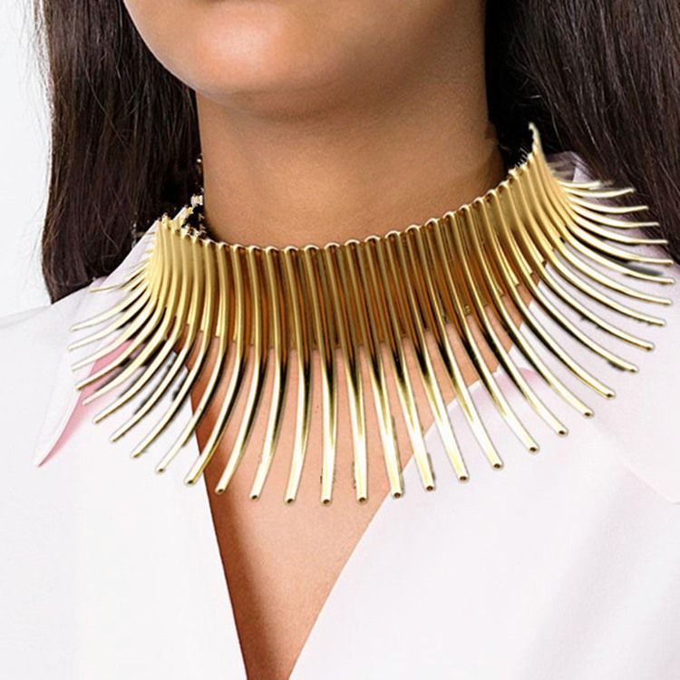 Nigéria Estilo Moda Colares Selvagens
