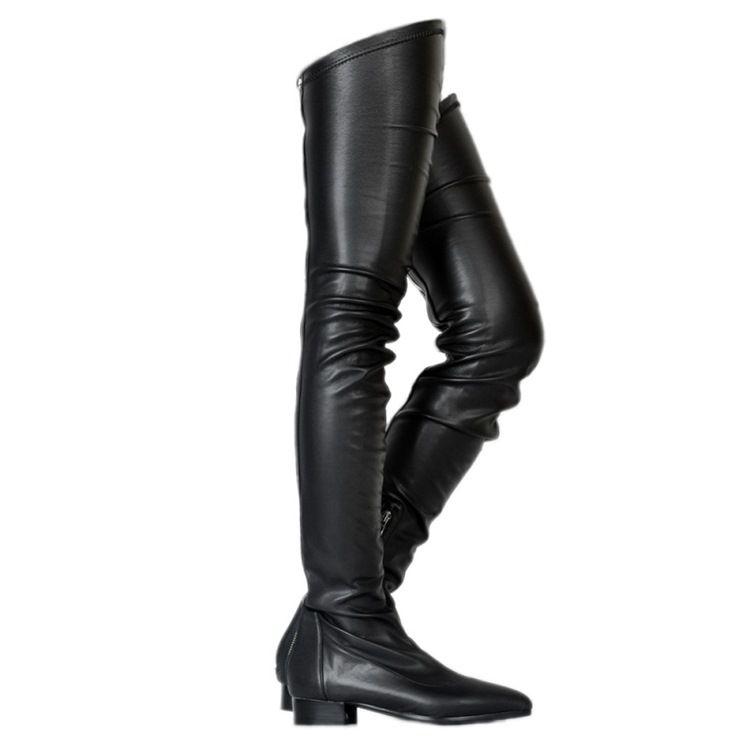 Botas Altas Até A Coxa Femininas Mais Vendidas Outono Inverno